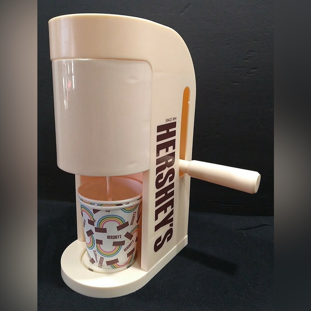 Vintage Hershey's chocolate Unique Plastic Stand Mixer Works Great Stirs Blends